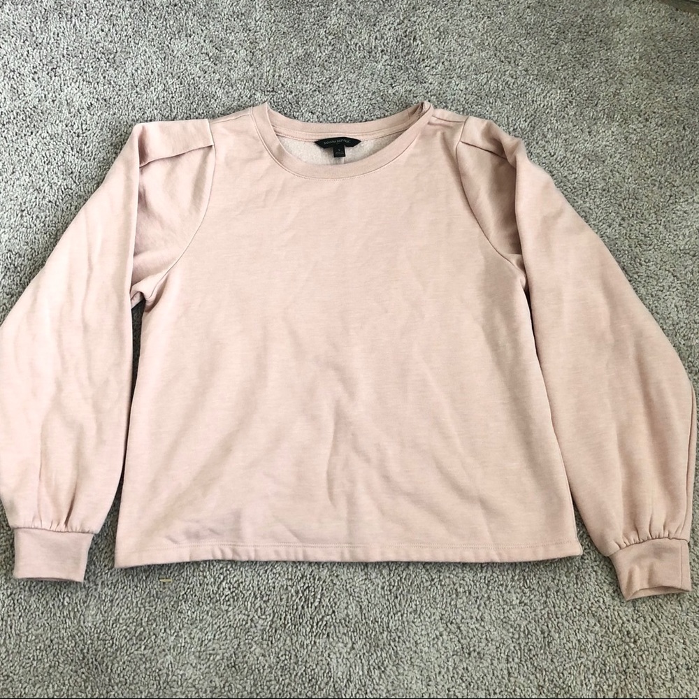BANANA REPUBLIC— Fleece Lined Pullover